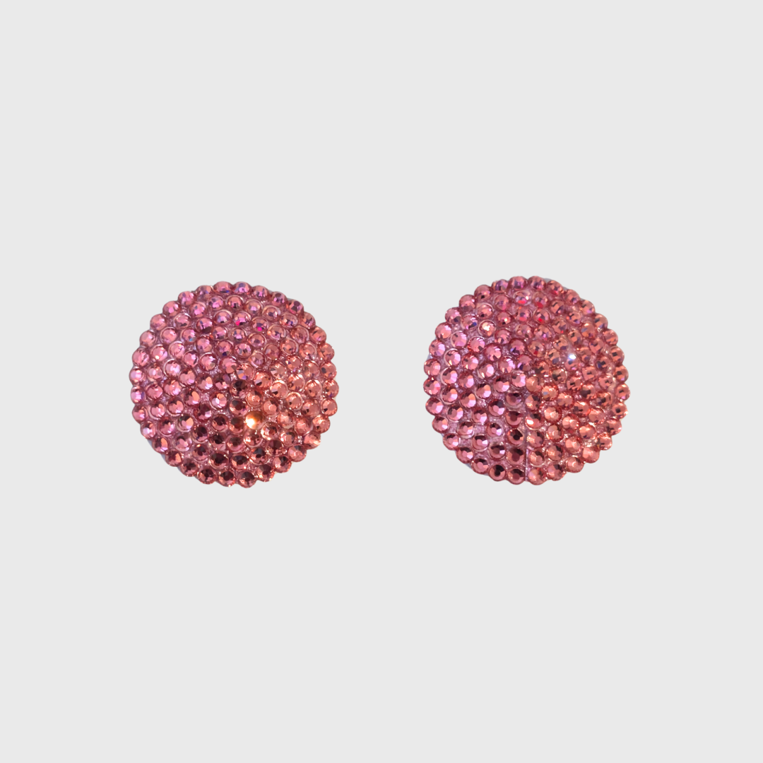 Classic Rose Pink Circle Pasties 5.0cm