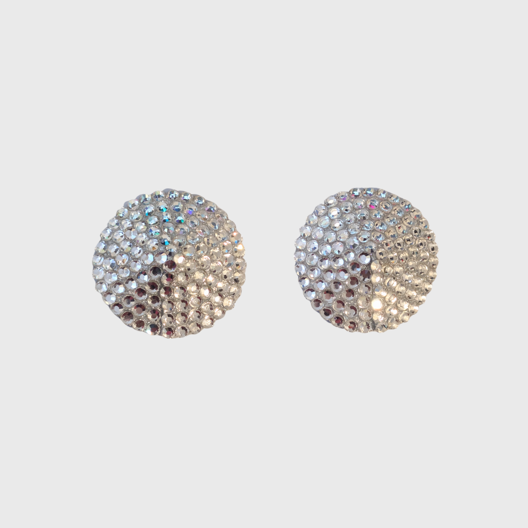 Classic Crystal Circle Pasties 5.0cm