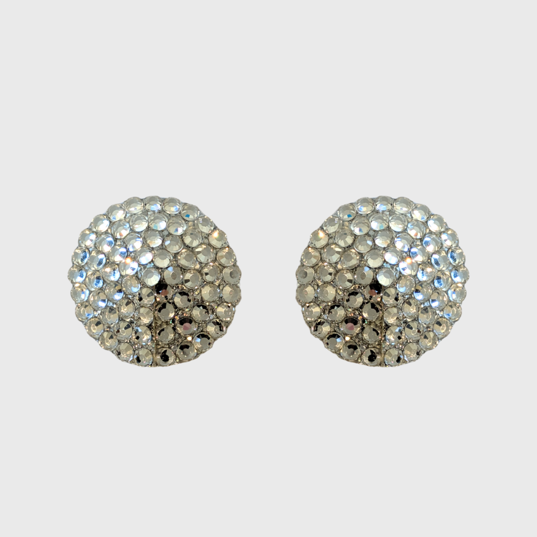 Classic Crystal Circle Pasties 4.0cm