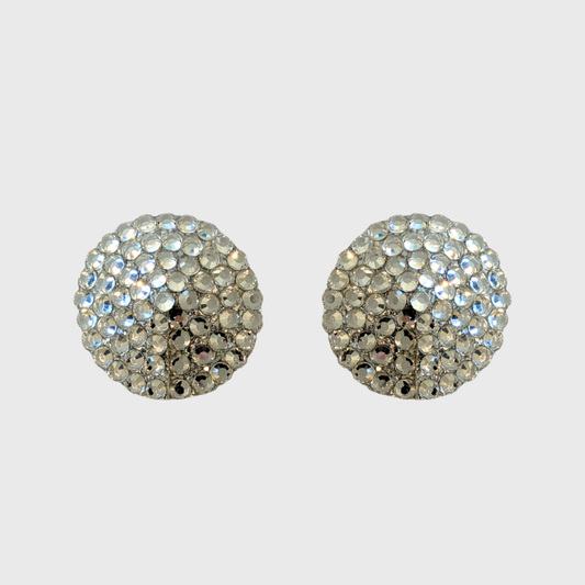 Classic Crystal Circle Pasties 4.0cm