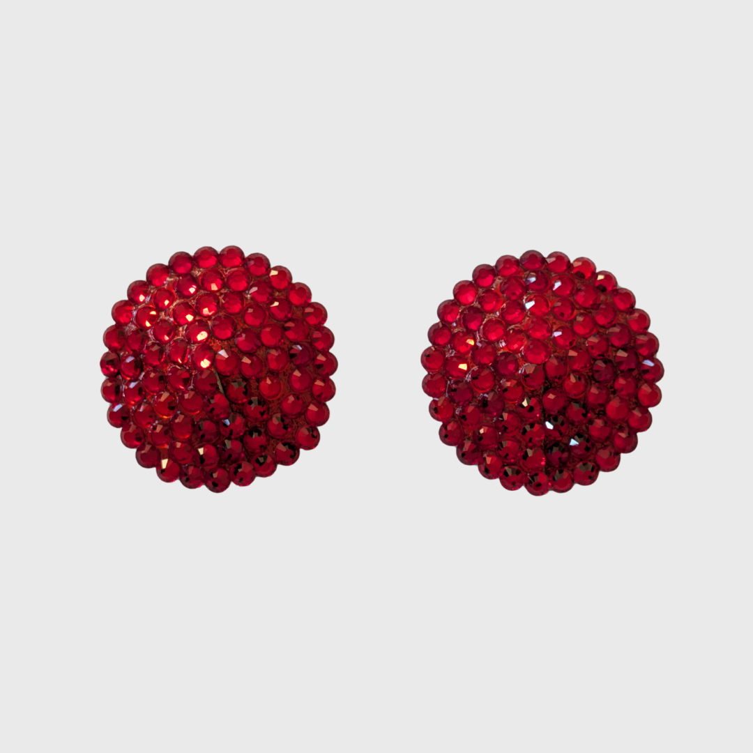 Classic Red Circle Pasties 4.0cm