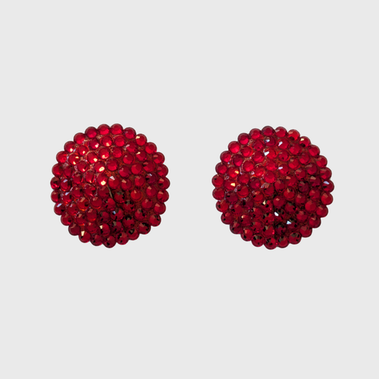 Classic Red Circle Pasties 4.0cm