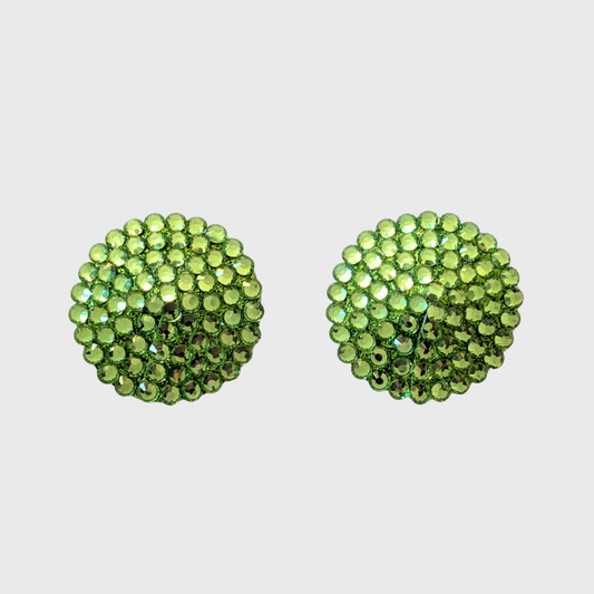 Classic Green Circle Pasties 4.0cm