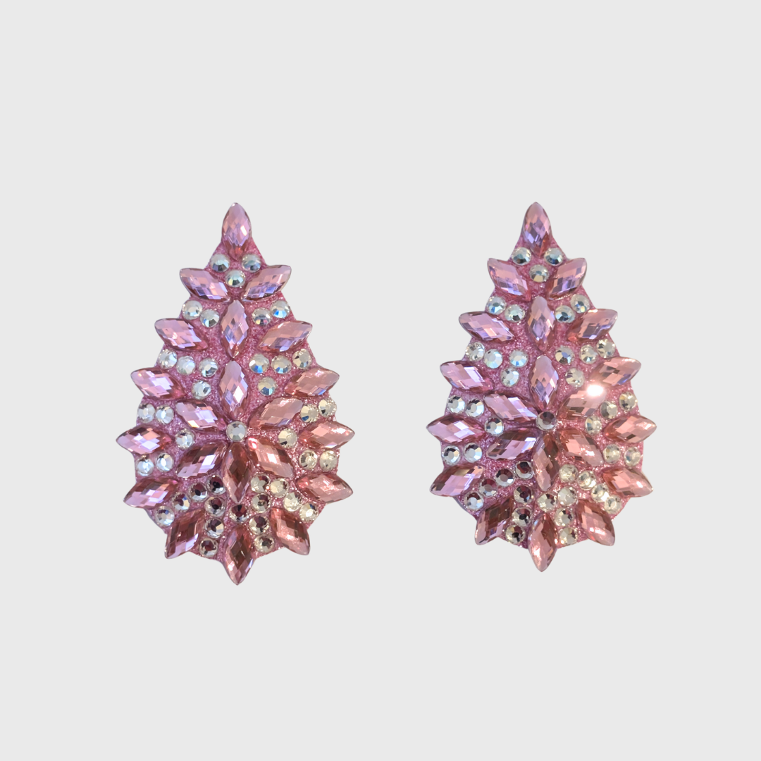 Pink Teardrop Pasties 5.0cm