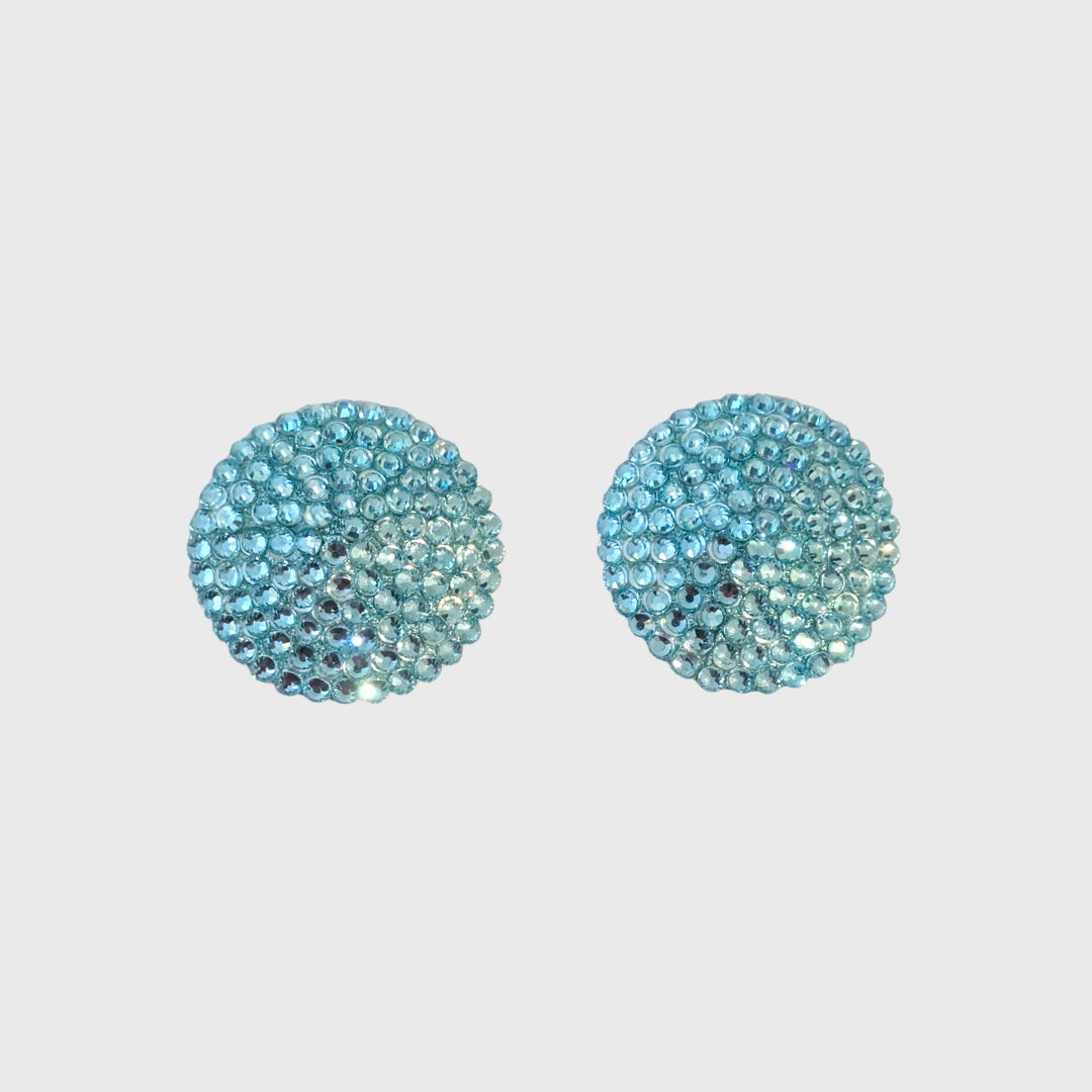 Classic Blue Circle Pasties 5.0cm