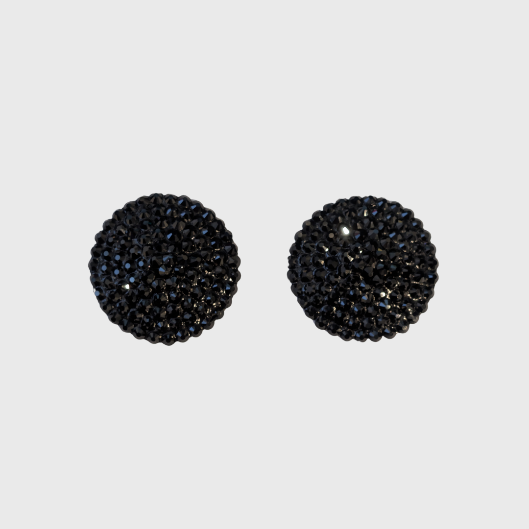 Classic Black Circle Pasties 5.0cm