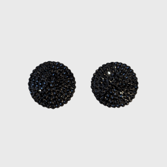 Classic Black Circle Pasties 5.0cm
